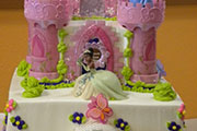 Custom Little Girl Birthday Cake
